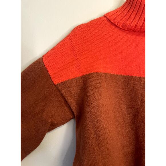 Anthropologie Colorblocked Turtleneck Sweater - Picture 8 of 10